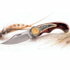 Budget 😉 Other Brands 24K Liberty Head Racketeer Nickel Collector Pocket Knife 🔔