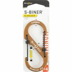 Best Sale 💯 Nite Ize S Biner Slidelock Aluminum #2 Coyote 🥰