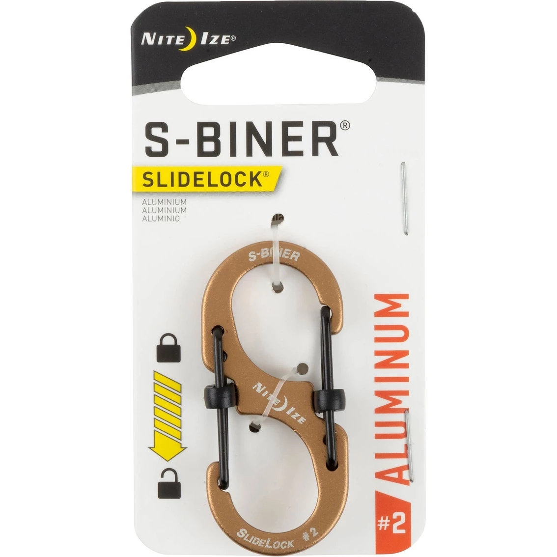 Best Sale 💯 Nite Ize S Biner Slidelock Aluminum #2 Coyote 🥰 5 Best Sale 💯 Nite Ize S Biner Slidelock Aluminum #2 Coyote 🥰 - Image 3