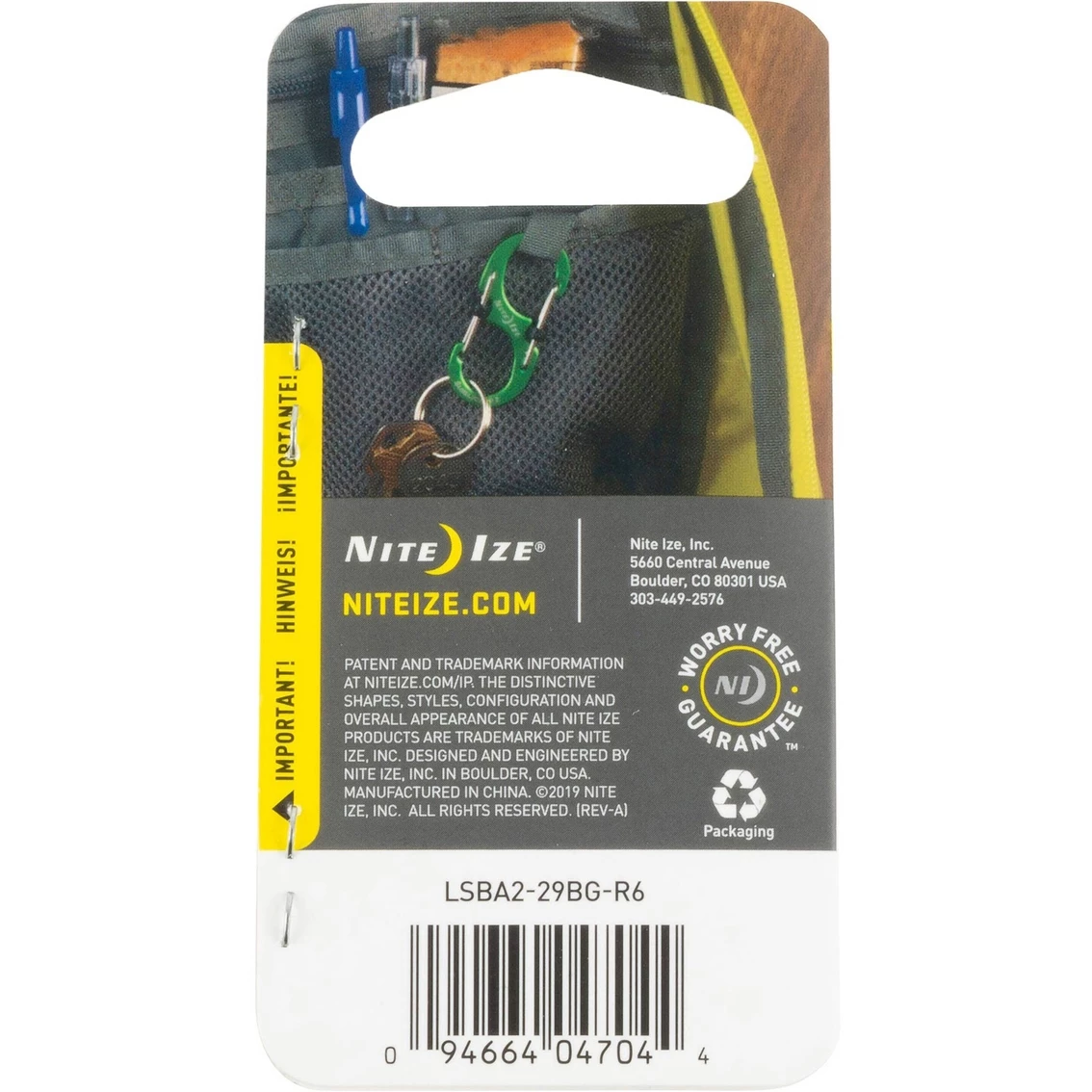 Best Sale 💯 Nite Ize S Biner Slidelock Aluminum #2 Coyote 🥰 8 Best Sale 💯 Nite Ize S Biner Slidelock Aluminum #2 Coyote 🥰 - Image 6