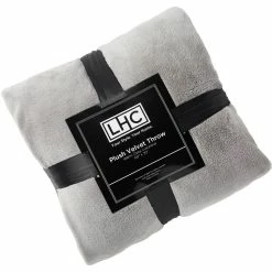 Coupon ⌛ Lavish Home Microfiber Velvet Throw Blanket (Vineyard Red) 🛒