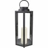 Cheap 👍 Alpine 18 In. Tall Outdoor Hexagonal Solar Powered Metal Lantern With LED Lights ❤️ -Sports Outdoors Sales Shop unnamed file 1501