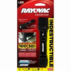 Brand new 🌟 Rayovac Virtually Indestructible LED 2AA Flashlight 🔥