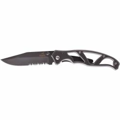 Flash Sale 🧨 Gerber Knives And Tools Gerber Paraframe I Ti Grey Serrated Knife 🛒