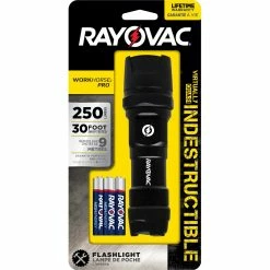 Deals 🎁 Rayovac Virtually Indestructible LED 3AAA Flashlight ✨