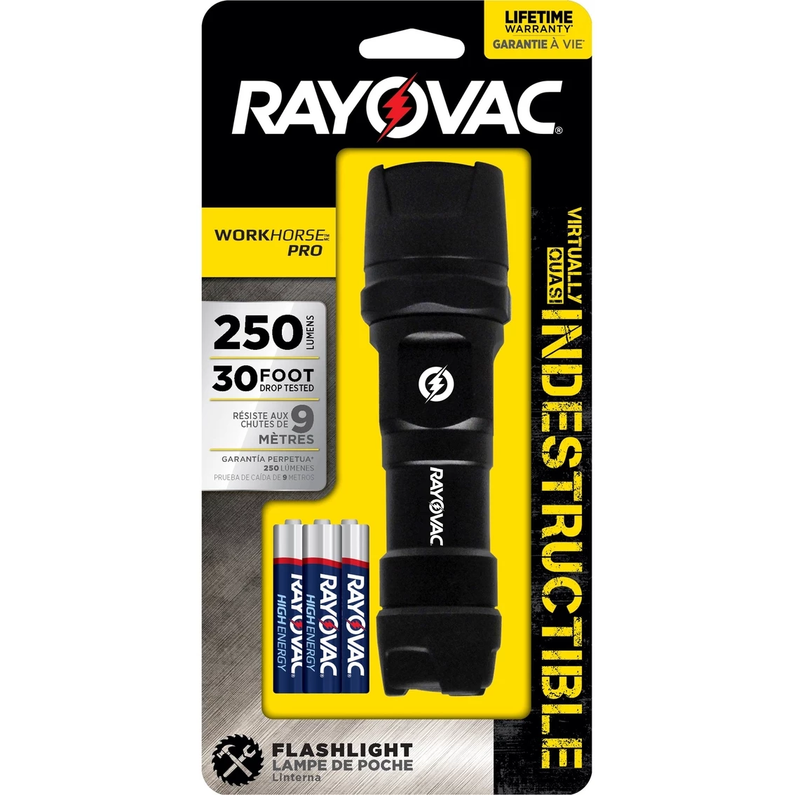 Deals ๐ Rayovac Virtually Indestructible LED 3AAA Flashlight โจ 3 Deals ๐ Rayovac Virtually Indestructible LED 3AAA Flashlight โจ