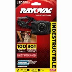 Hot Sale 🤩 Rayovac Virtually Indestructible 100 Lumen Headlight 😀