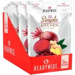Promo ✨ ReadyWise Emergency Food Simple Kitchen Ginger Beets 6 Pk., 0.6 Oz. Each 😉