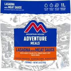 Budget ❤️ Mountain House Lasagna With Meat Sauce 2 Srv. ❤️