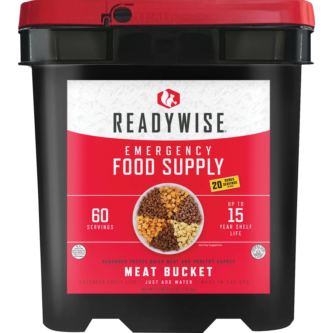 Flash Sale ⭐ ReadyWise Emergency Food Grab And Go Freeze Dried Meat 60 Servings With Bonus Rice ✔️ 3 Flash Sale ⭐ ReadyWise Emergency Food Grab And Go Freeze Dried Meat 60 Servings With Bonus Rice ✔️