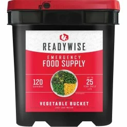Deals 🎁 ReadyWise Emergency Food Freeze Dried Vegetables Bucket 120 Servings 🤩