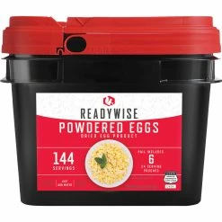 Outlet ✔️ ReadyWise Emergency Food Powdered Eggs 144 Servings ❤️