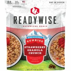 Coupon 🔥 ReadyWise Sunrise Strawberry Granola Crunch 4.37 Oz. ⌛