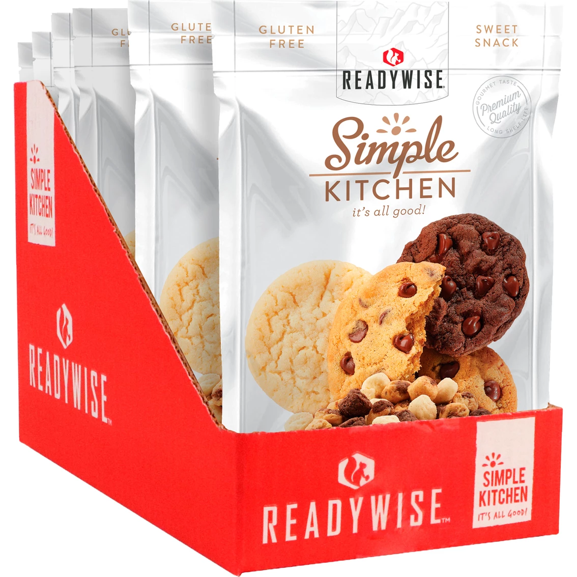 Cheapest ๐ ReadyWise Simple Kitchen Cookie Dough Medley 6 Pk., 2 Servings Each ๐ 3 Cheapest ๐ ReadyWise Simple Kitchen Cookie Dough Medley 6 Pk., 2 Servings Each ๐