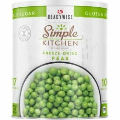 Promo 🔔 ReadyWise Simple Kitchen Freeze Dried Peas #10 Can, 17 Servings 👍