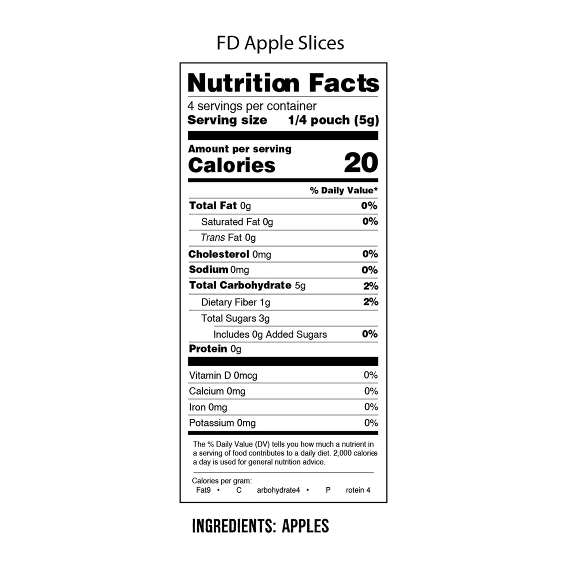 Cheap ๐ ReadyWise Emergency Food Simple Kitchen Freeze Dried Sweet Apples 6 Pk., .7 Oz. Ea. ๐ 4 Cheap ๐ ReadyWise Emergency Food Simple Kitchen Freeze Dried Sweet Apples 6 Pk., .7 Oz. Ea. ๐ - Image 2