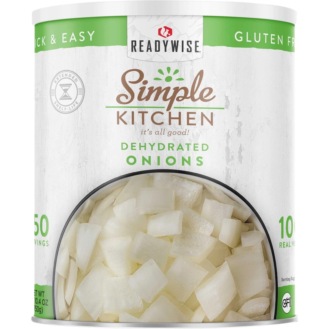 Best Pirce ❤️ ReadyWise Simple Kitchen Dehydrated Chopped Onions #10 Can, 250 Servings ✔️ 3 Best Pirce ❤️ ReadyWise Simple Kitchen Dehydrated Chopped Onions #10 Can, 250 Servings ✔️