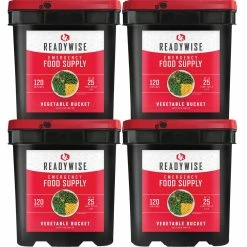 Hot Sale ✨ ReadyWise Emergency Food Freeze Dried Vegetables Bucket 480 Servings ❤️