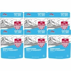 New ⭐ Mountain House Beef Stroganoff ProPak 6 Pouches/one Serving Each ✨