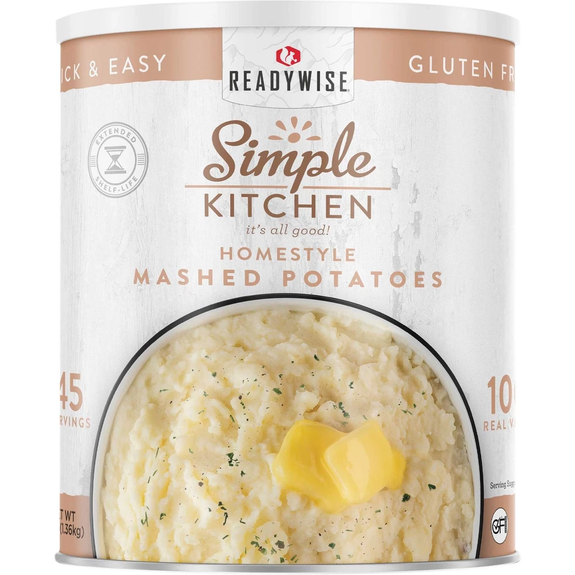 Top 10 ๐ ReadyWise Simple Kitchen Homestyle Mashed Potatoes #10 Can, 45 Servings ๐ฅฐ 3 Top 10 ๐ ReadyWise Simple Kitchen Homestyle Mashed Potatoes #10 Can, 45 Servings ๐ฅฐ