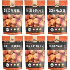Budget 🔔 ReadyWise Emergency Food Simple Kitchen Freeze Dried Peaches 6 Pk., 1.4 Oz. Each 🧨
