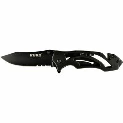 Buy 💯 Ruko Ti Tactical Locking Liner Rescue Folding Knife 😀