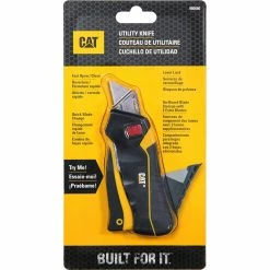 Flash Sale ๐งจ CAT 980080 Safety Squeeze Utility Knife ๐