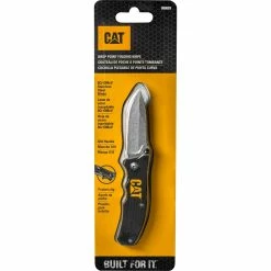 Best Pirce ⭐ CAT 980003 6 In. Drop Point Folding Knife ✔️