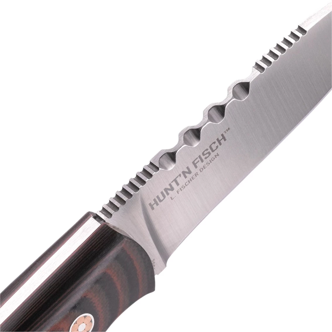 Brand new ๐ฅ Columbia River Knife & Tool Hunt'N Fisch Fixed Blade Knife, Leather Sheath ๐ 5 Brand new ๐ฅ Columbia River Knife & Tool Hunt'N Fisch Fixed Blade Knife, Leather Sheath ๐ - Image 3