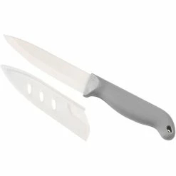 Hot Sale 🥰 Smiths Consumer Products Inc Lawaia 5.3 In. Serrated Ceramic Baitbreaker Knife ⌛