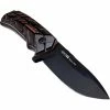 Flash Sale 🎉 Woox Rock 62 X Grip Black Blade Micarta Brown Handle Knife 🧨 -Sports Outdoors Sales Shop unnamed file 796