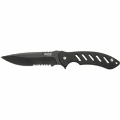 Coupon 👍 Bear & Son Cutlery Brisk Black Finish Fixed Blade With Ballistic Sheath 👏