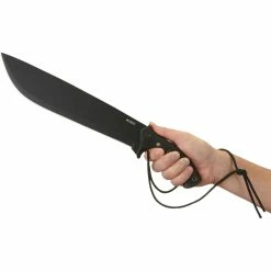 Budget 👏 Columbia River Knife & Tool Chanceinhell Machete, Black, Lined Woven Sheath 👏 -Sports Outdoors Sales Shop unnamed file 93