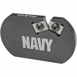 Hot Sale 😀 Klawhorn Redi Edge Challenge Coin Knife Sharpener US Navy 🥰